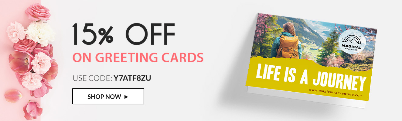 15% off Greeting Cards